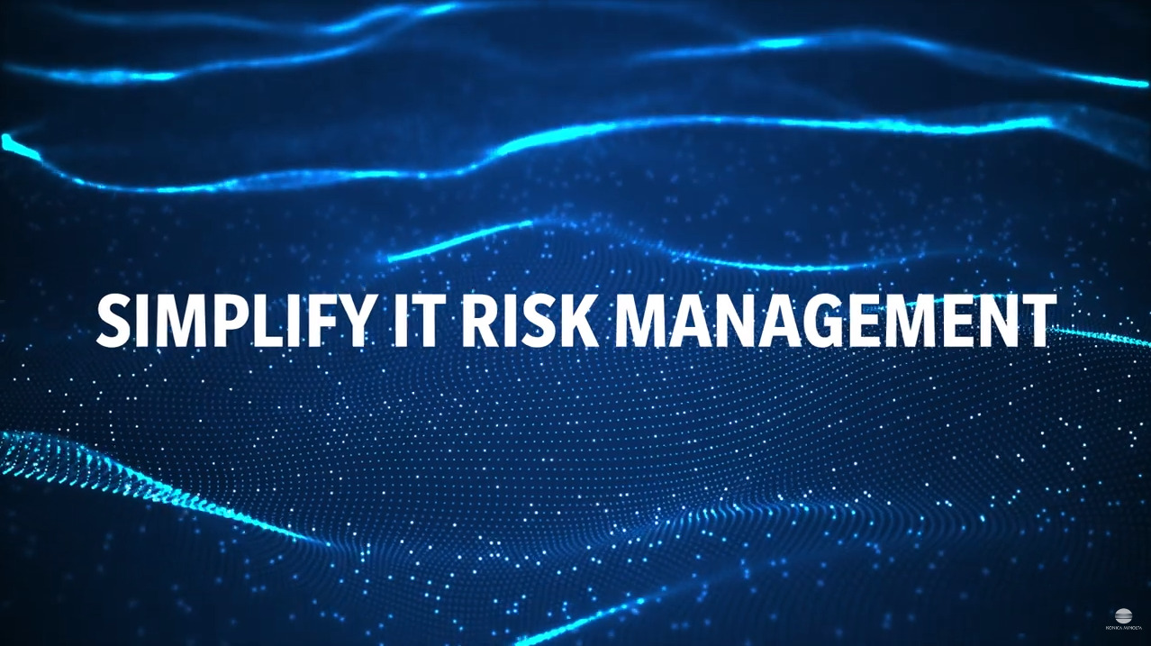 Video Thumbnail that says simplify I.t. risk management